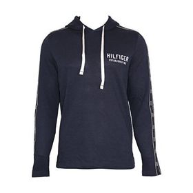 Tommy Hilfiger 09T4088-410 Lacivert Erkek Kapüşonlu Sweatshirt