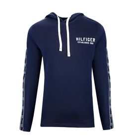 Tommy Hilfiger 09T4088-410 Lacivert Erkek Kapüşonlu Sweatshirt
