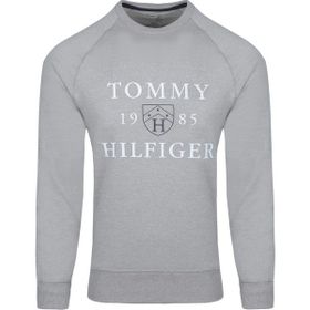 Tommy Hilfiger 09T4201-004 Gri Erkek Sweatshirt