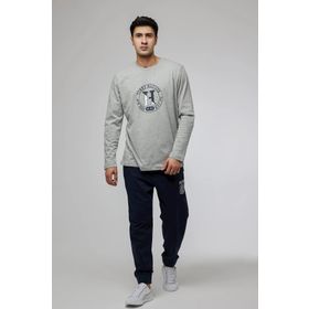 Tommy Hilfiger 09T4214-004 Gri Erkek Sweatshirt