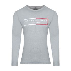 Tommy Hilfiger 09T4241-004 Gri Erkek Sweatshirt