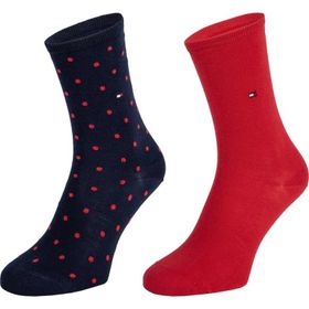 Tommy Hilfiger 100001493-007 2'li Çok Renkli Gri Kadın Çorap