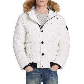 Tommy Hilfiger 159AP468-WHT Beyaz Erkek Mont