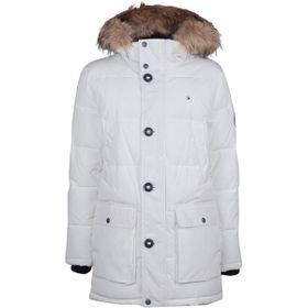 Tommy Hilfiger 159AP468-WHT Beyaz Erkek Mont