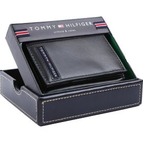 Tommy Hilfiger 31TL11X033-BLACK Erkek Cuzdan