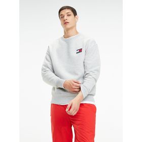 Tommy Hilfiger 5002453905002 Gri Erkek Sweatshirt