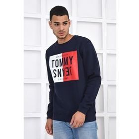 Tommy Hilfiger 5002453931001 Lacivert Erkek Sweatshirt
