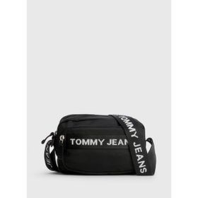Tommy Hilfiger AW0AW145470GJ Siyah 14.5x23x9.5 cm Fermuarlı Kadın Çapraz Çanta