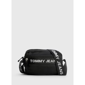 Tommy Hilfiger AW0AW145470GJ Siyah 14.5x23x9.5 cm Fermuarlı Kadın Çapraz Çanta