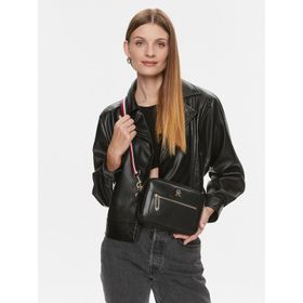 Tommy Hilfiger AW0AW15864-BDS Siyah Kadın Omuz Çantası