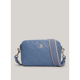 Tommy Hilfiger AW0AW16470C0Z Mavi Kadın 22,5x15x9 cm Çapraz Çanta