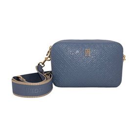 Tommy Hilfiger AW0AW16470C0Z Mavi Kadın 22,5x15x9 cm Çapraz Çanta
