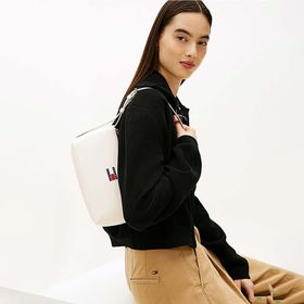 Tommy Hilfiger AW0AW17866-YBI Beyaz Kadın Omuz Çantası