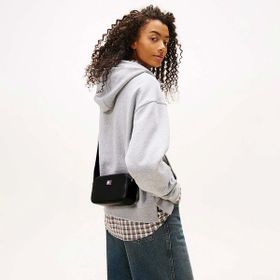 Tommy Hilfiger AW0AW18065-BDS Kadın Siyah Omuz Çantası