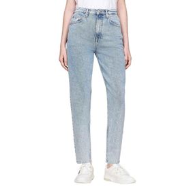 Tommy Hilfiger CG4114 Co Mom Jean Uh Tpr İndigo Kadın Kot Pantolon