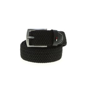 Tommy Hilfiger Denton Elastic Siyah Erkek Kemer
