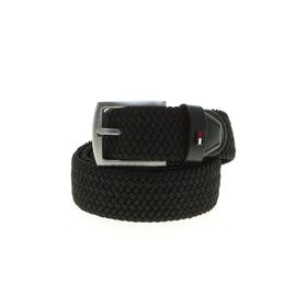 Tommy Hilfiger Denton Elastic Siyah Erkek Kemer