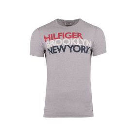 Tommy Hilfiger DM0DM01910 Gri Erkek T-Shirt