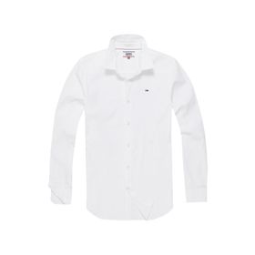 Tommy Hilfiger DM0DM04405-100 Beyaz Erkek Gömlek