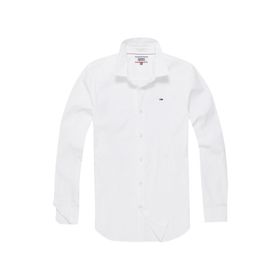 Tommy Hilfiger DM0DM04405-100 Beyaz Erkek Gömlek