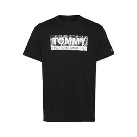 Tommy Hilfiger DM0DM08671 Siyah Erkek T-Shirt