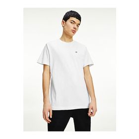 Tommy Hilfiger DM0DM09598-YBR Beyaz Erkek T-shirt