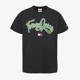 Tommy Hilfiger DM0DM16403-BDS Siyah Erkek T-shirt