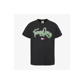 Tommy Hilfiger DM0DM16403-BDS Siyah Erkek T-shirt