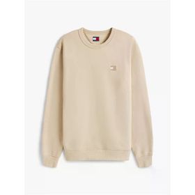 Tommy Hilfiger DM0DM20660 TJM Reg Badge Crew Ext Yeşil Erkek Sweatshirt