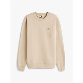 Tommy Hilfiger DM0DM20660 TJM Reg Badge Crew Ext Yeşil Erkek Sweatshirt