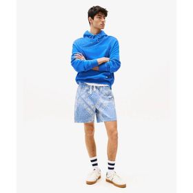 Tommy Hilfiger DM0DM21945-DY6 Mavi Aop Loose Beach Short Ext Erkek Şort