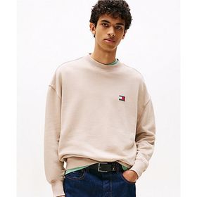 Tommy Hilfiger DM0DM22079-AFE Bej 90S New Classics Cneck Erkek Sweatshirt