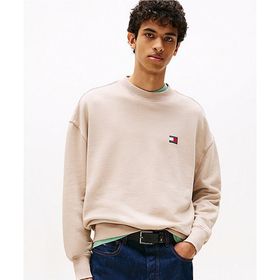 Tommy Hilfiger DM0DM22079-AFE Bej 90S New Classics Cneck Erkek Sweatshirt