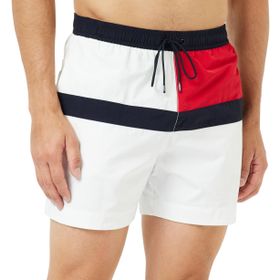 Tommy Hilfiger Drawstring Medium Beyaz Erkek Deniz Şortu