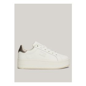 Tommy Hilfiger EN0EN02711YBL Beyaz Deri Kadın Sneaker Spor Ayakkabı