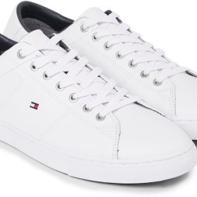 Tommy Hilfiger Essential Leather Beyaz Erkek Spor Ayakkabı