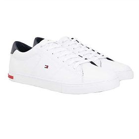 Tommy Hilfiger Essential Leather Beyaz Erkek Spor Ayakkabısı