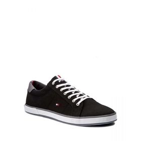 Tommy Hilfiger FM0FM00596 Black Vulcanized Erkek Sneaker