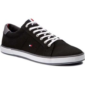 Tommy Hilfiger FM0FM00596 Black Vulcanized Erkek Sneaker