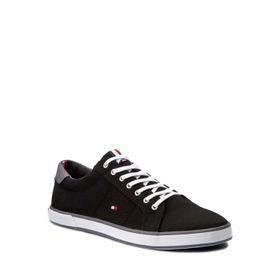 Tommy Hilfiger FM0FM00596 Black Vulcanized Erkek Sneaker
