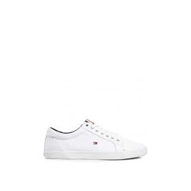 Tommy Hilfiger FM0FM01536 Triple White Iconic Long Lace Sneaker Erkek Ayakkabı