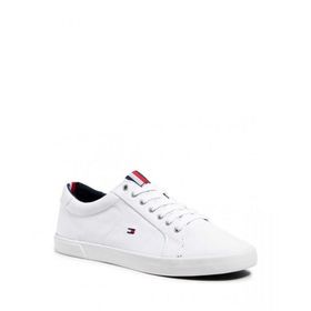 Tommy Hilfiger FM0FM01536 Triple White Iconic Long Lace Sneaker Erkek Ayakkabı