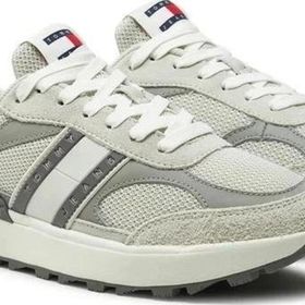 Tommy Hilfiger FW0FW04694-PQU Gri Kadın Ayakkabı