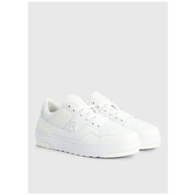 Tommy Hilfiger FW0FW07309YBS Beyaz Kadın Sneaker