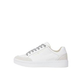 Tommy Hilfiger FW0FW07683YBS Beyaz Deri Sneaker Kadın Spor Ayakkabı