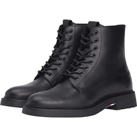 Tommy Hilfiger Hilfiger Comfort LWT LTH Boot Deri Siyah Erkek Bot