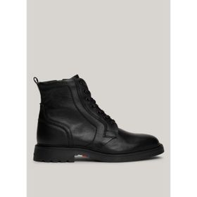Tommy Hilfiger Hilfiger Comfort LWT LTH Boot Deri Siyah Erkek Bot