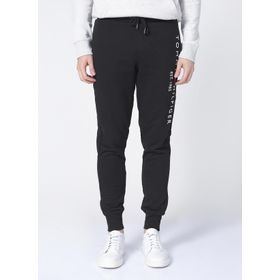 Tommy Hilfiger MW0MW08388BDS Normal Kalıp Düz Siyah Erkek Eşofman Altı