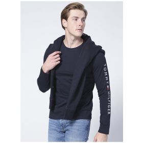 Tommy Hilfiger MW0MW09096DW5 Mavi Erkek T-Shirt
