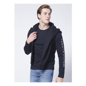 Tommy Hilfiger MW0MW09096DW5 Mavi Erkek T-Shirt
